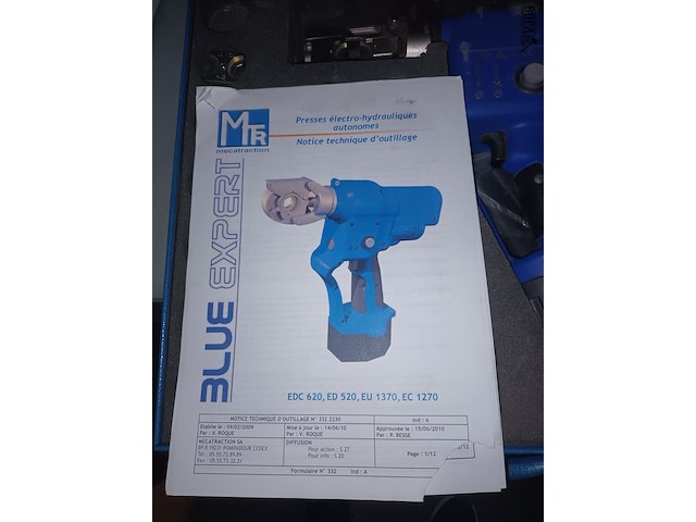 Lot 168 - mtr blue expert in koffer - afbeelding 3 van  3