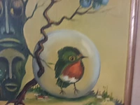 Lot 168 - schilderij coopman - afbeelding 3 van  4