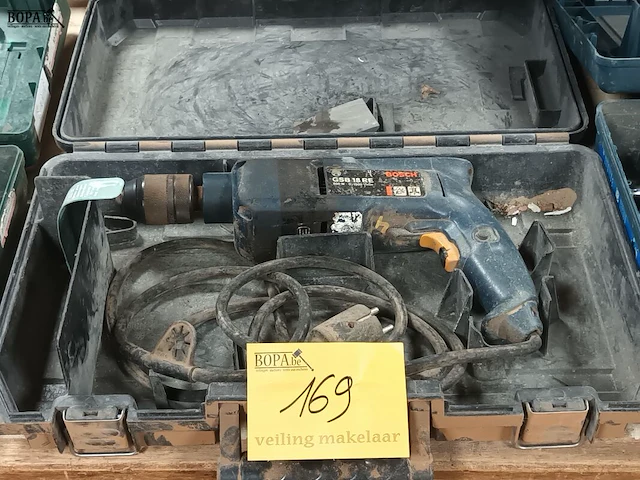 Lot 169 - boormachine bosch in koffer - afbeelding 1 van  3