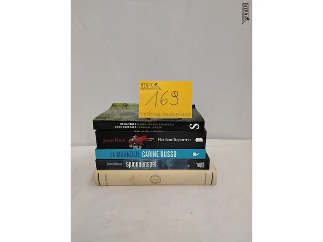 Lot 169 - lot boeken, diverse auteurs, romans, 5 stuks - afbeelding 1 van  2