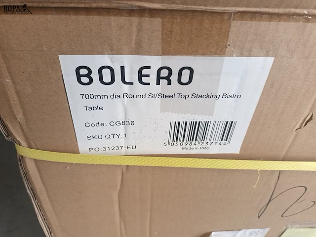 Lot 169 - ronde bistro tafel bolero - afbeelding 3 van  3