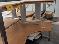 Lot 17 - bureeltafel las - afbeelding 1 van  2