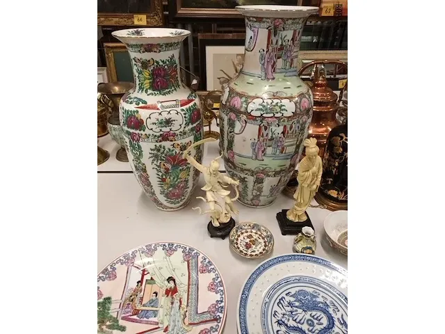 Lot 17 - chinese decoratie. 19 stuks - afbeelding 8 van  12