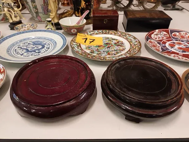 Lot 17 - chinese decoratie. 19 stuks - afbeelding 10 van  12