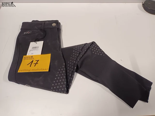 Lot 17 - dressage broek women ego7 black - afbeelding 1 van  2