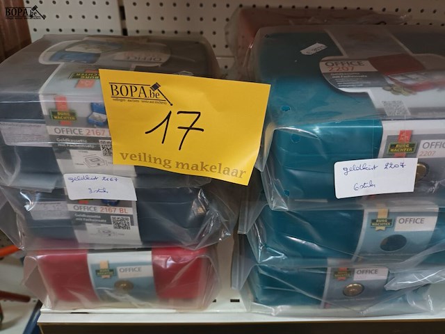 Lot 17 - geldkoffer. 9 stuks - afbeelding 3 van  3