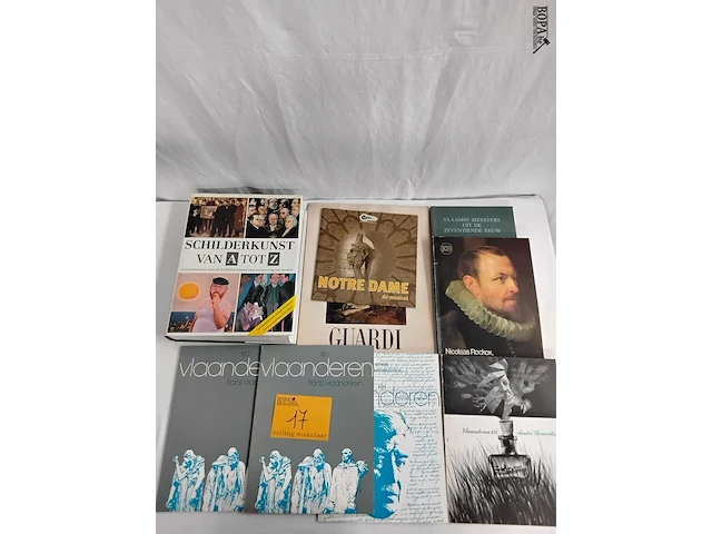 Lot 17 - lot boeken, schilderkunst, 8 stuks - afbeelding 2 van  2