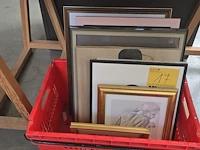 Lot 17 - lot diverse kaders ong 11 stuks - afbeelding 1 van  12