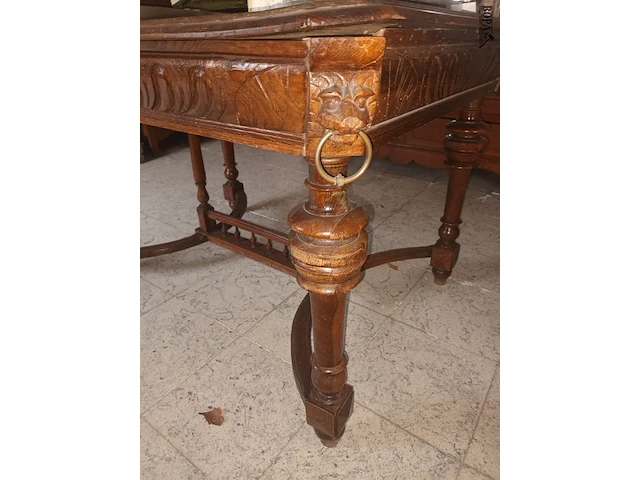 Lot 17 - mechelse tafel - afbeelding 4 van  5