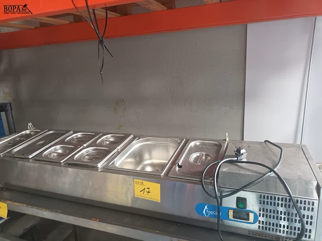 Lot 17 - opzet saladebar topcold - afbeelding 1 van  5