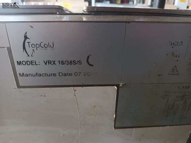 Lot 17 - opzet saladebar topcold - afbeelding 5 van  5