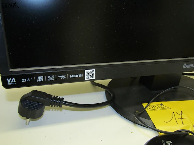 Lot 17 - pc monitor iiyama - afbeelding 2 van  2