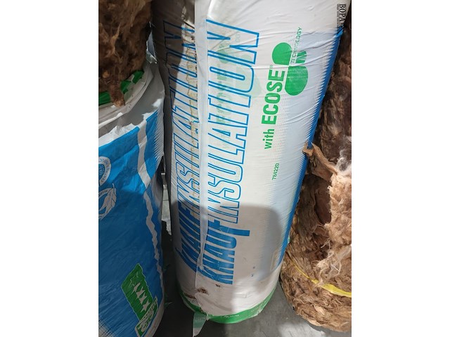 Lot 17 - rollen isolatiewol. 6 stuks - afbeelding 4 van  4