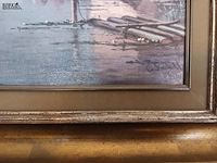 Lot 17 - schilderij reproductie - afbeelding 2 van  5