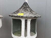 Lot 17 - vintage vogelkooi beton - afbeelding 3 van  5