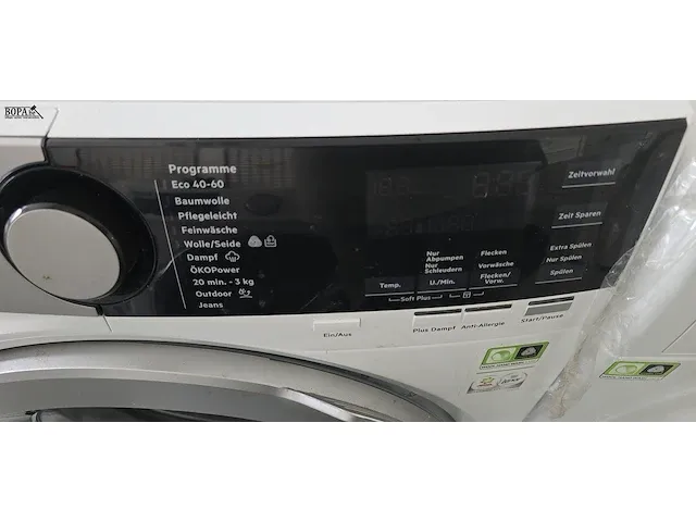 Lot 17 - wasmachine aeg 8000 series - afbeelding 4 van  6