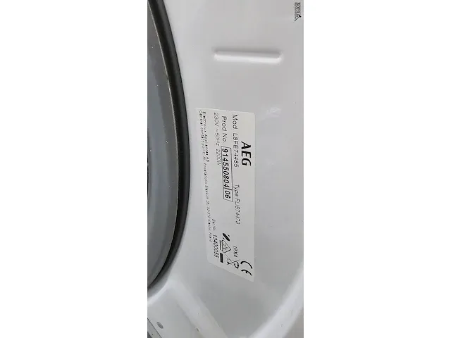 Lot 17 - wasmachine aeg 8000 series - afbeelding 6 van  6