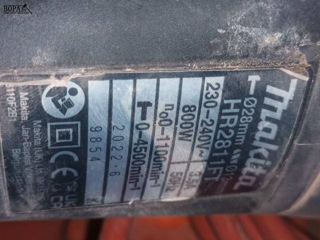 Lot 170 - klopboormachine makita - afbeelding 4 van  4