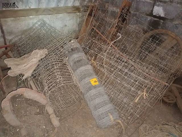 Lot 170 - restrollen omheiningsdraad - afbeelding 1 van  3