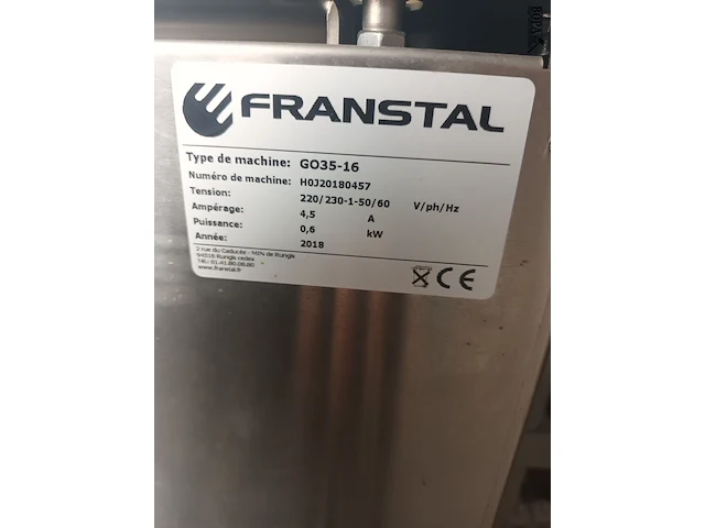 Lot 170 - vacuüm machine franstal - afbeelding 4 van  4