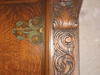 Lot 171 - antieke houten kleerkast - afbeelding 4 van  4