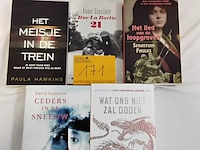 Lot 171 - lot boeken, diverse auteurs, romans, 5 stuks - afbeelding 2 van  2