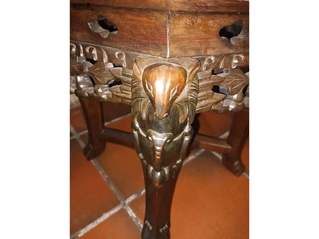 Lot 172 - oosterse plantentafel - afbeelding 3 van  4