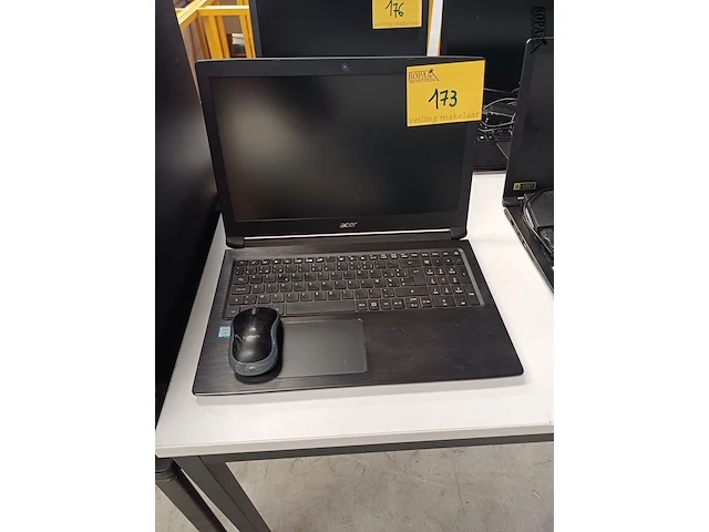 Lot 173 - acer laptop, muis (h) - afbeelding 1 van  4