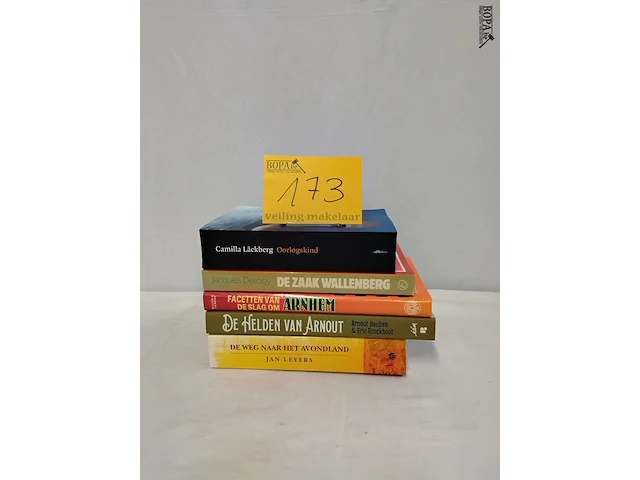 Lot 173 - lot boeken, diverse auteurs, romans, 5 stuks - afbeelding 1 van  1