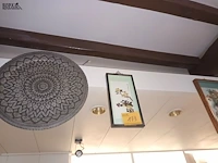 Lot 173 - schaal en kaders. 4 stuks - afbeelding 1 van  6