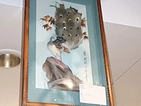 Lot 173 - schaal en kaders. 4 stuks - afbeelding 5 van  6