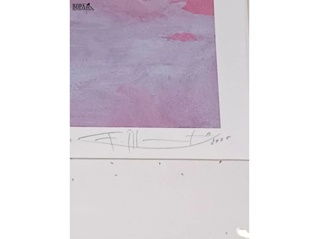 Lot 174 - litho van françois blommaerts - afbeelding 3 van  4