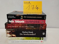 Lot 174 - lot boeken, diverse auteurs, romans, 6 stuks - afbeelding 1 van  1