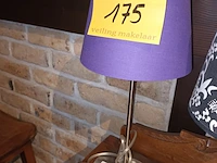 Lot 175 - tafellamp. 2 stuks - afbeelding 2 van  3