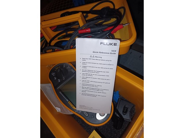 Lot 176 - fluke installatietester - afbeelding 3 van  5