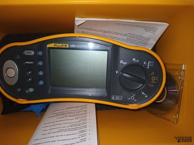Lot 176 - fluke installatietester - afbeelding 4 van  5