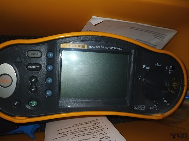 Lot 176 - fluke installatietester - afbeelding 5 van  5