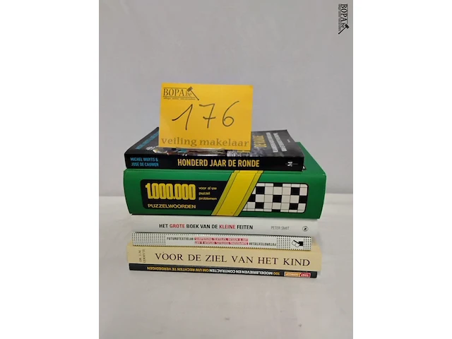 Lot 176 - lot boeken, allerlei, 6 stuks - afbeelding 1 van  1