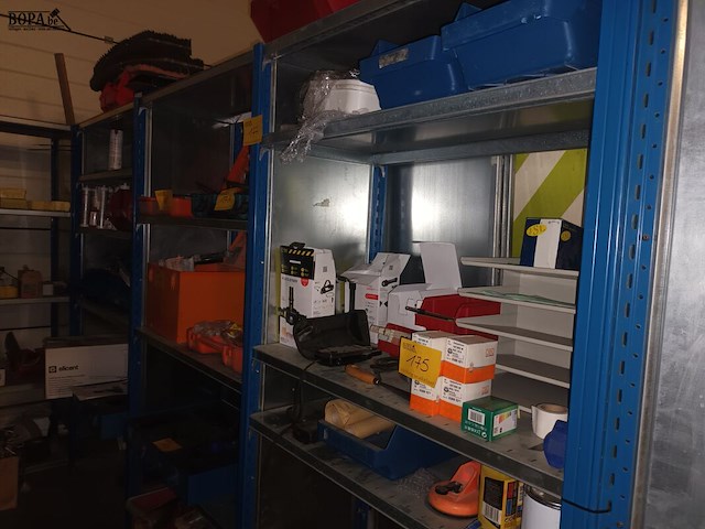 Lot 177 - blauw magazijnrek - afbeelding 2 van  2