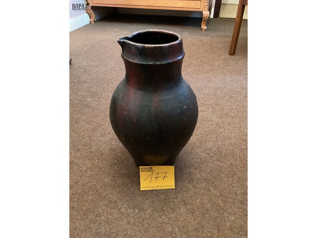Lot 177 - stenen kruik aardewerk - afbeelding 1 van  4
