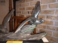 Lot 177 - vogels op marmer - afbeelding 3 van  5