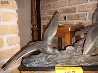 Lot 177 - vogels op marmer - afbeelding 4 van  5