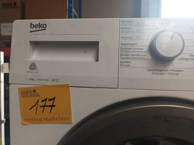 Lot 177 - wasmachine beko - afbeelding 2 van  4