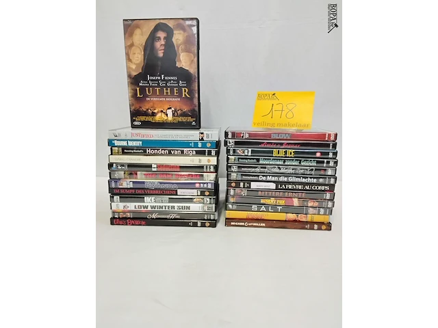 Lot 178 - lot dvd's diverse, 25-tal stuks - afbeelding 1 van  1