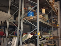 Lot 179 - grijs metalen magazijnrek. 2 stuks - afbeelding 3 van  3