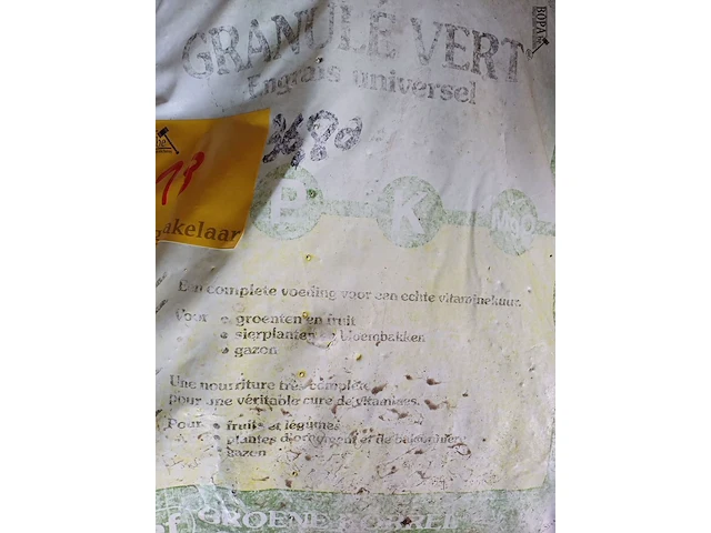Lot 18 - asef universele meststof en nutripower - afbeelding 2 van  3