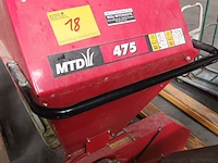 Lot 18 - benzine hakselaar mdt - afbeelding 2 van  4