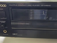 Lot 18 - cd speler 6 disc kenwood dp-m 6640 - afbeelding 3 van  4