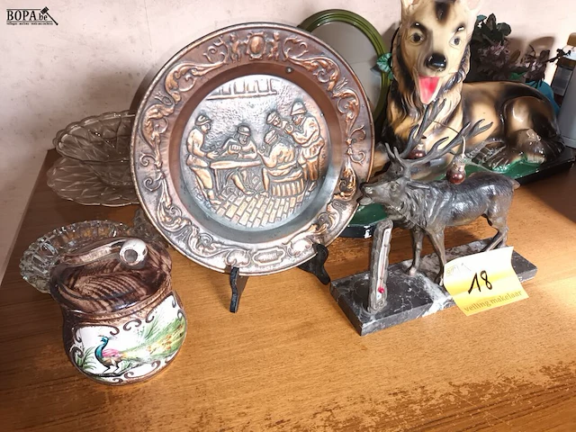 Lot 18 - decoratie. 21 stuks - afbeelding 2 van  6