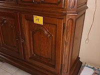 Lot 18 - dressoir kast met spiegel - afbeelding 1 van  5